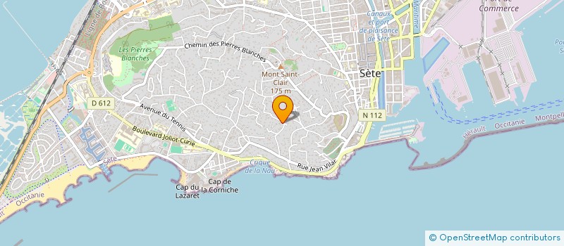 localisation de l'entreprise BMC à SETE