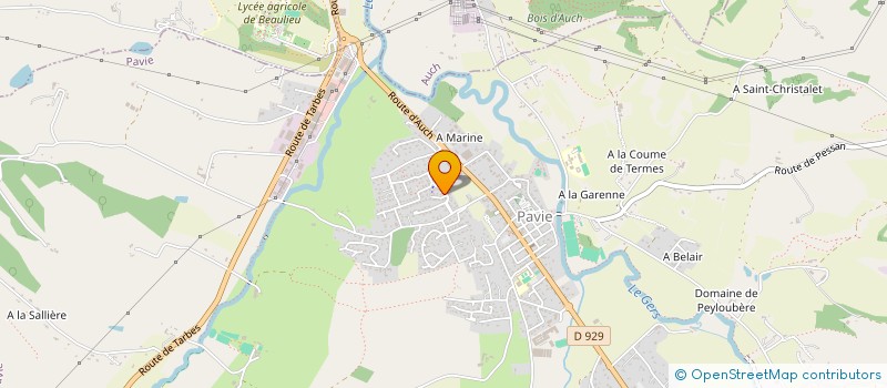 localisation de l'entreprise BMC  PESSAN