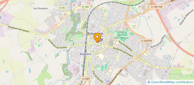 localisation de l'entreprise BMC à BRESSUIRE