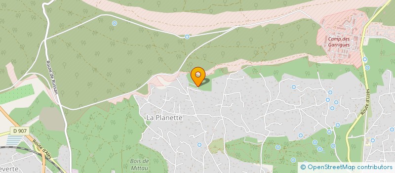 localisation de l'entreprise BMC  NIMES