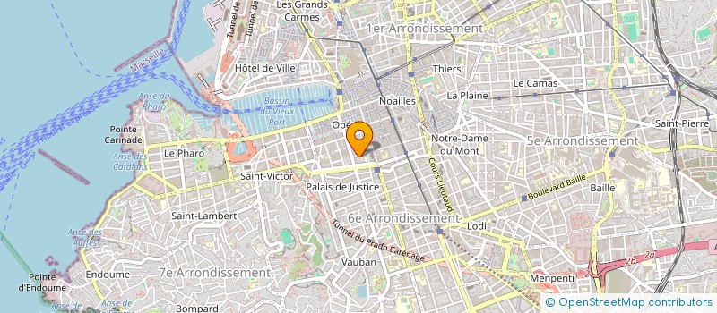 localisation de l'entreprise BMC AVOCATS  MARSEILLE