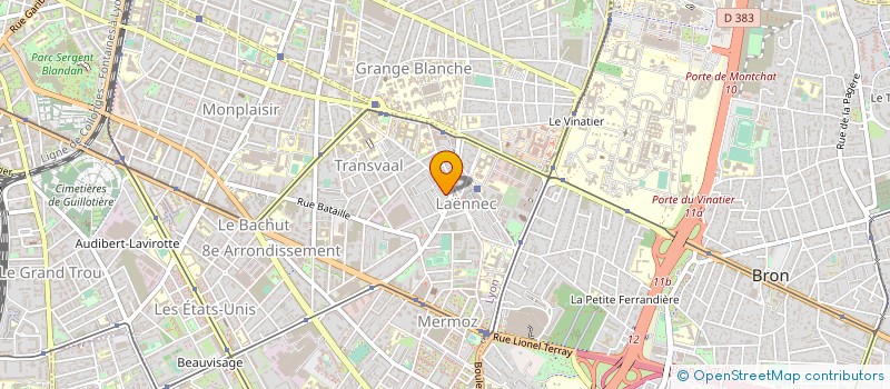 localisation de l'entreprise BMC BOURSES MICHEL CLAVEL à LYON