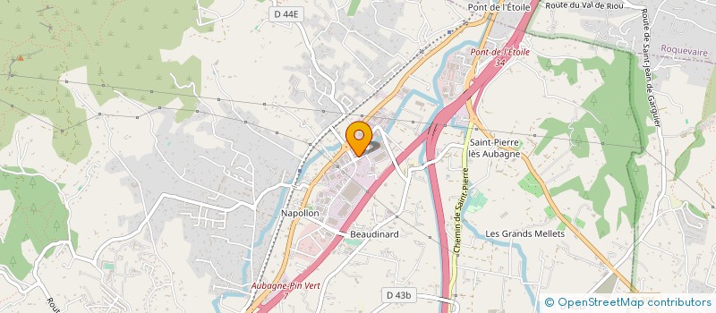 localisation de l'entreprise BMC FABRICATION à AUBAGNE