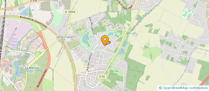 localisation de l'entreprise BMC HOLDING  MAGNY-LE-HONGRE