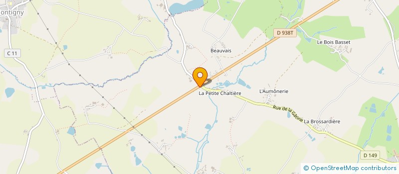 localisation de l'entreprise BMC IMMO 79  COURLAY