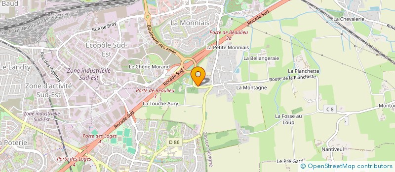 localisation de l'entreprise BMC IMMOBILIER  CESSON-SEVIGNE