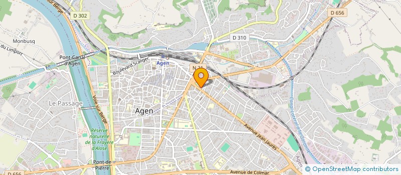localisation de l'entreprise BMC IRATY à AGEN