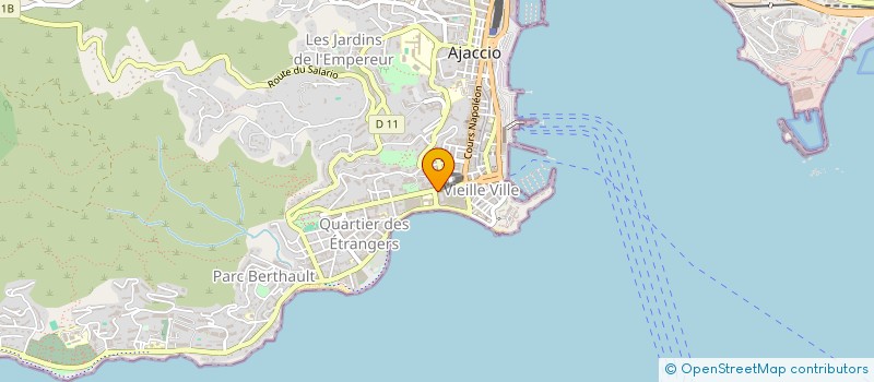 localisation de l'entreprise BMC PAPILLES à AJACCIO