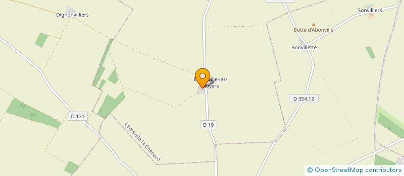 localisation de l'entreprise BMC SAS à LEVESVILLE-LA-CHENARD