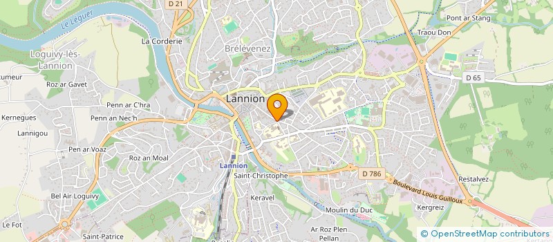 localisation de l'entreprise BMC22 DIAGNOSTIC à LANNION