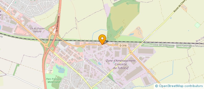 localisation de l'entreprise BMCARS SERVICES  BRIE-COMTE-ROBERT