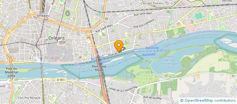localisation de l'entreprise BMCE à ORLEANS