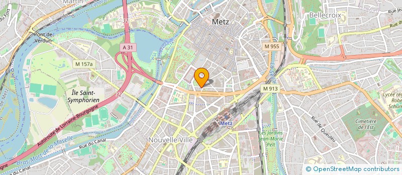 localisation de l'entreprise BMCH  METZ