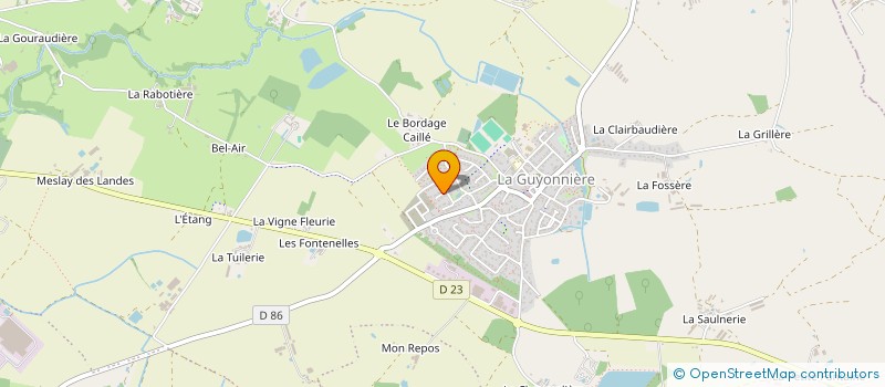 localisation de l'entreprise BMCI à MONTAIGU-VENDEE