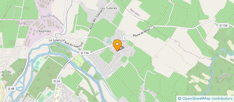 localisation de l'entreprise BMCM IMMOBILIER à BOUTIERS-SAINT-TROJAN