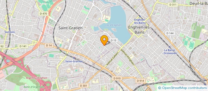 localisation de l'entreprise BMCO INTERNATIONAL  SAINT-GRATIEN