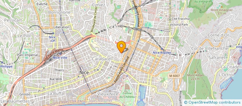 localisation de l'entreprise BMD à NICE