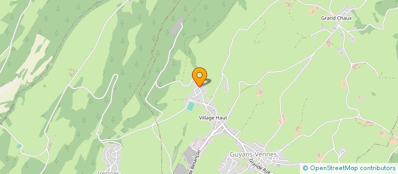 localisation de l'entreprise BMD  GUYANS-VENNES