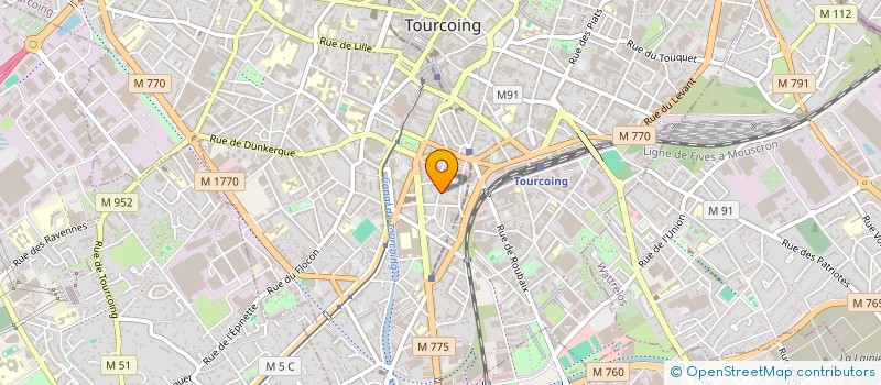 localisation de l'entreprise BMD  TOURCOING