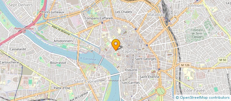 localisation de l'entreprise BMD CONSEIL  TOULOUSE