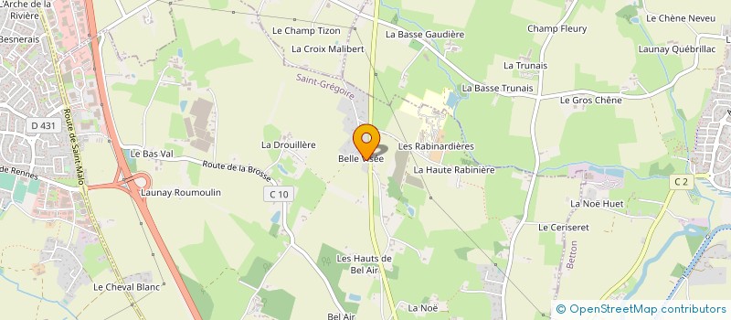 localisation de l'entreprise BMD CONSULT'  RENNES