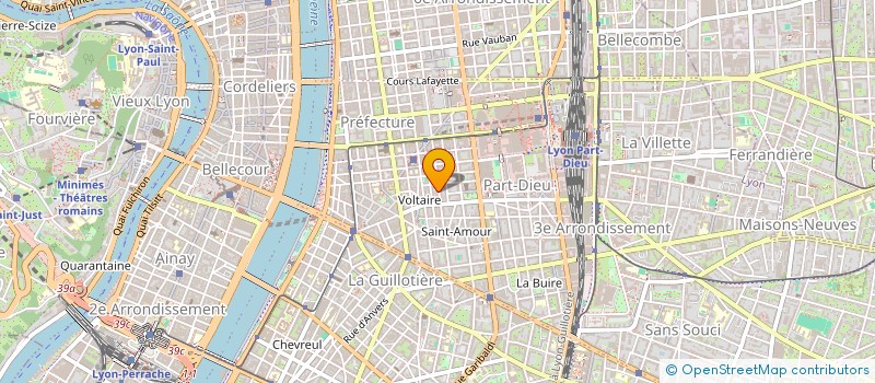 localisation de l'entreprise BMD FOOD  LYON