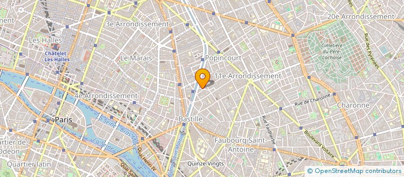 localisation de l'entreprise BMD HOLDING  PARIS