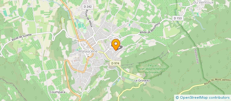 localisation de l'entreprise BMD IMPORT EXPORT  MALAUCENE