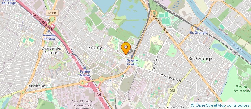 localisation de l'entreprise BMDL à GRIGNY