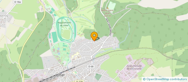 localisation de l'entreprise BMDL IMMOBILIER  VITTEL