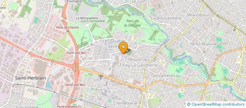 localisation de l'entreprise BMDP à SAINT-HERBLAIN