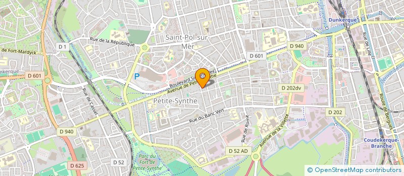localisation de l'entreprise BMDR à DUNKERQUE