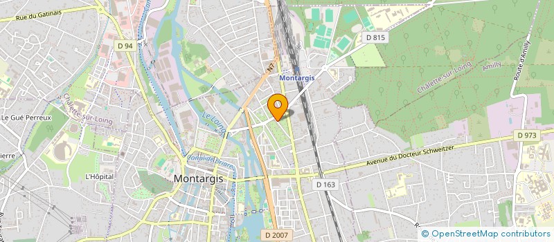 localisation de l'entreprise BME CONSULTING à AMILLY