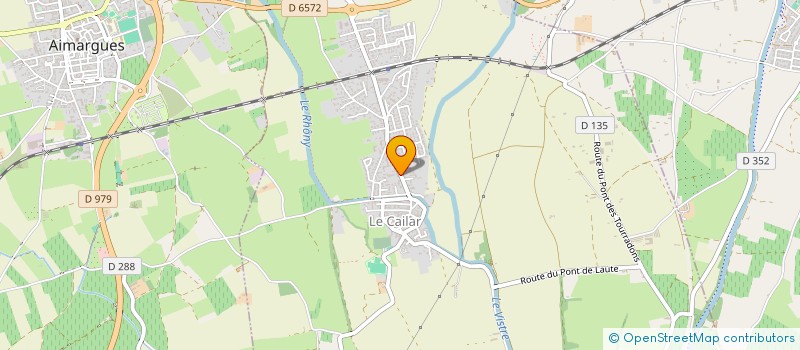 localisation de l'entreprise BMF  LE CAILAR