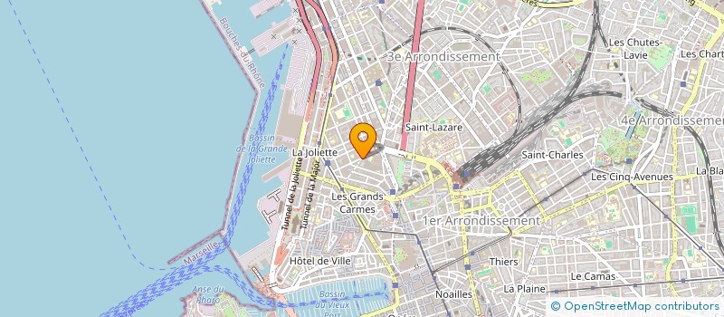 localisation de l'entreprise BMF à MARSEILLE