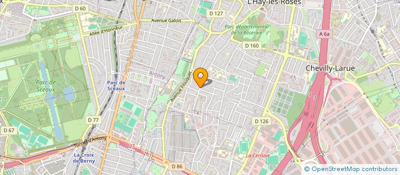 localisation de l'entreprise BMF CONSEIL ET RENOVATION à L'HAY-LES-ROSES