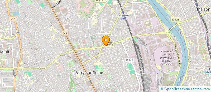 localisation de l'entreprise BMF CUT à VITRY-SUR-SEINE