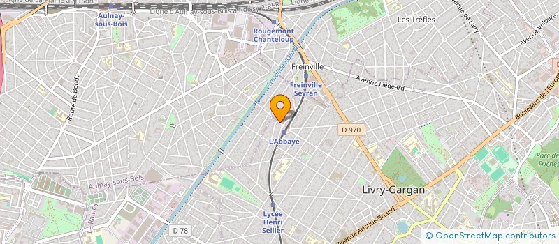 localisation de l'entreprise BMFB à LIVRY-GARGAN