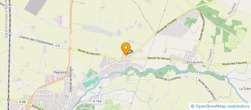 localisation de l'entreprise BMFC à CHABEUIL