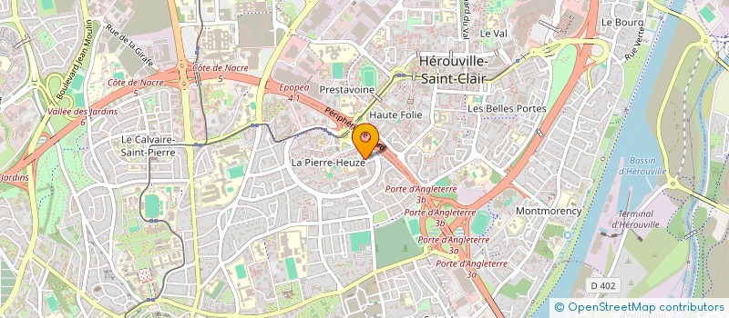localisation de l'entreprise BMG 14 à CAEN