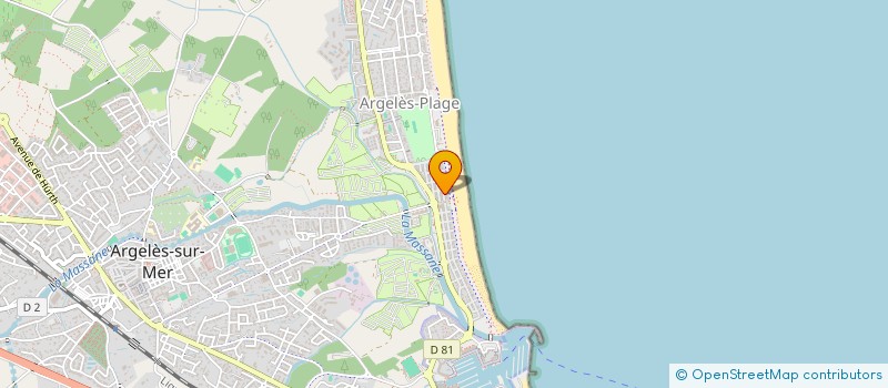 localisation de l'entreprise BMG  ARGELES-SUR-MER