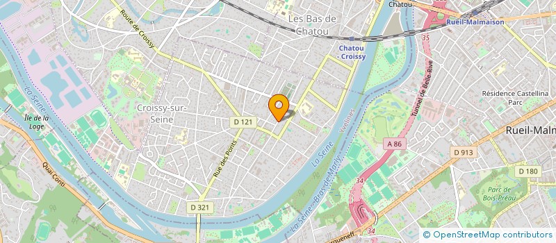 localisation de l'entreprise BMG 44  CROISSY-SUR-SEINE