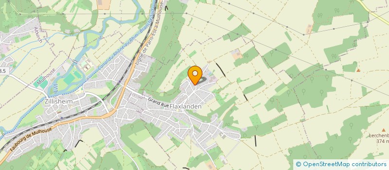 localisation de l'entreprise BMG  FLAXLANDEN