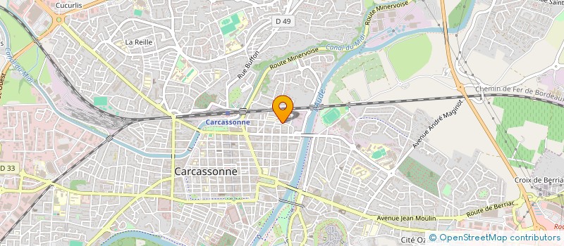 localisation de l'entreprise BMG à CARCASSONNE