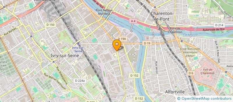 localisation de l'entreprise BMG  IVRY-SUR-SEINE