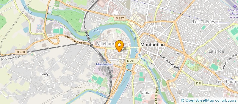 localisation de l'entreprise BMG à MONTAUBAN