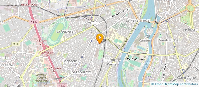 localisation de l'entreprise BMG AUTO à TOULOUSE