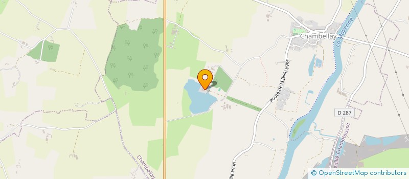 localisation de l'entreprise BMG BUREAUX  CHAMBELLAY