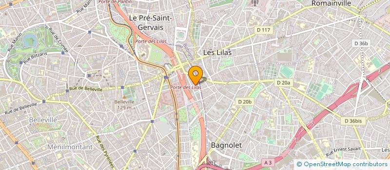 localisation de l'entreprise BMG CARS  PARIS