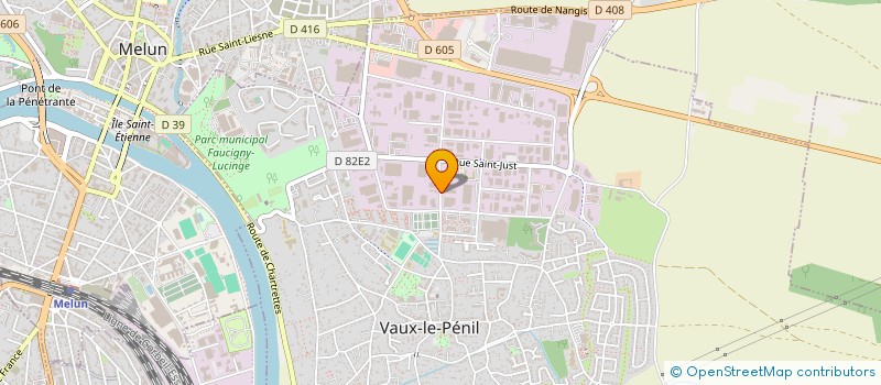 localisation de l'entreprise BMG ENVIRONNEMENT à VAUX-LE-PENIL